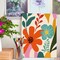 10 Packs 8X10 Pre Drawn Canvas for Painting Floral Pre Printed Canvas Painting Kit Vibrant Botanical Pre Drawn Canvas to Teens Night Party Supplies